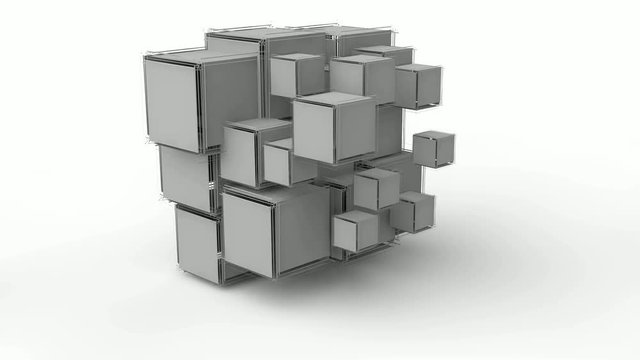 3d,abstract,background,beam,block,box,business,concept,connection,construction,cube,decay,design,destruction,detail,different,explosion,face,force,fragment,fusion,futuristic,geometric,group,interactio