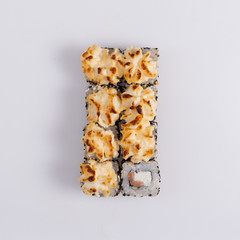 Sushi, rolls, fish, rice