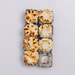 Sushi, rolls, fish, rice