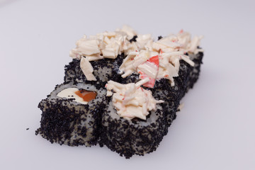 Sushi, rolls, fish, rice