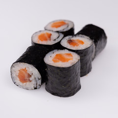 Sushi, rolls, fish, rice
