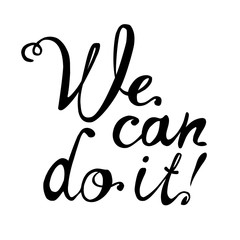 We can do it. Calligraphic letters