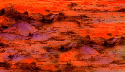 orange abstract background