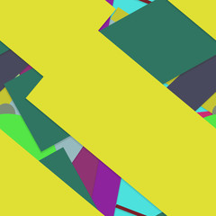 Flat material design - Creative vector trend seamless