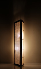 Handmade wooden lamps  made from eco materrials