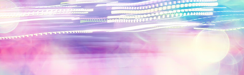 traces of headlights glow / blurred background nocturnal traces of light, texture of a night city