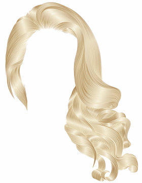 Blond wig on sale