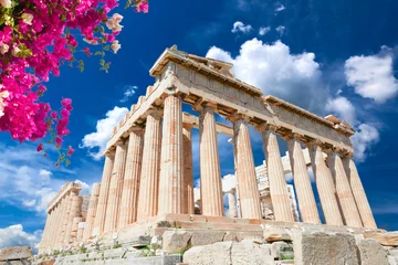 Selbstklebende Fototapeten Parthenontempel, Athen © neirfy