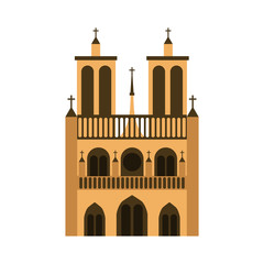 cathedral notre dame icon