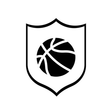 Basketball Club Icon Vector