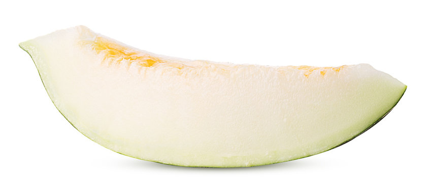 Green melon piel de sapo slice