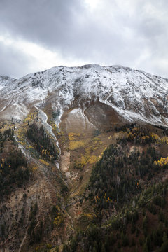 Mount Nebo in Wasatch Mountain Range, Utah, USA