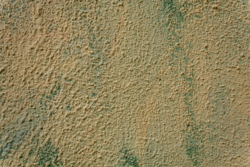 Yellowish/Green Painted Concrete Texture