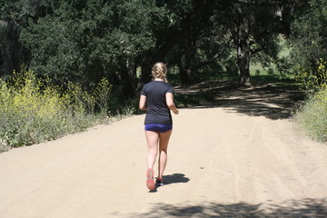 runner in nature
