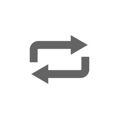 Arrow, refresh icon. Element arrow icon. Premium quality graphic design icon. Signs and symbols collection icon for websites, web design, mobile app