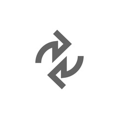 Arrow icon. Element arrow icon. Premium quality graphic design icon. Signs and symbols collection icon for websites, web design, mobile app