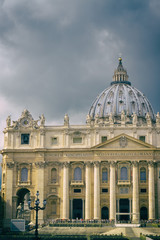 Obraz premium St Peter's Basilica, Vatican, Rome, Italy.