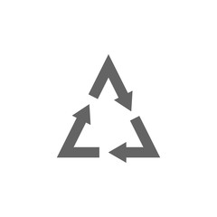 Arrow, triangle icon. Element arrow icon. Premium quality graphic design icon. Signs and symbols collection icon for websites, web design, mobile app