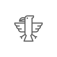 Eagle, USA icon. Element of 4th of july icon. Thin line icon for website design and development, app development. Premium icon
