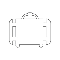 Baggage, luggage icon. Element of Airport for mobile concept and web apps icon. Outline, thin line icon for website design and development, app development
