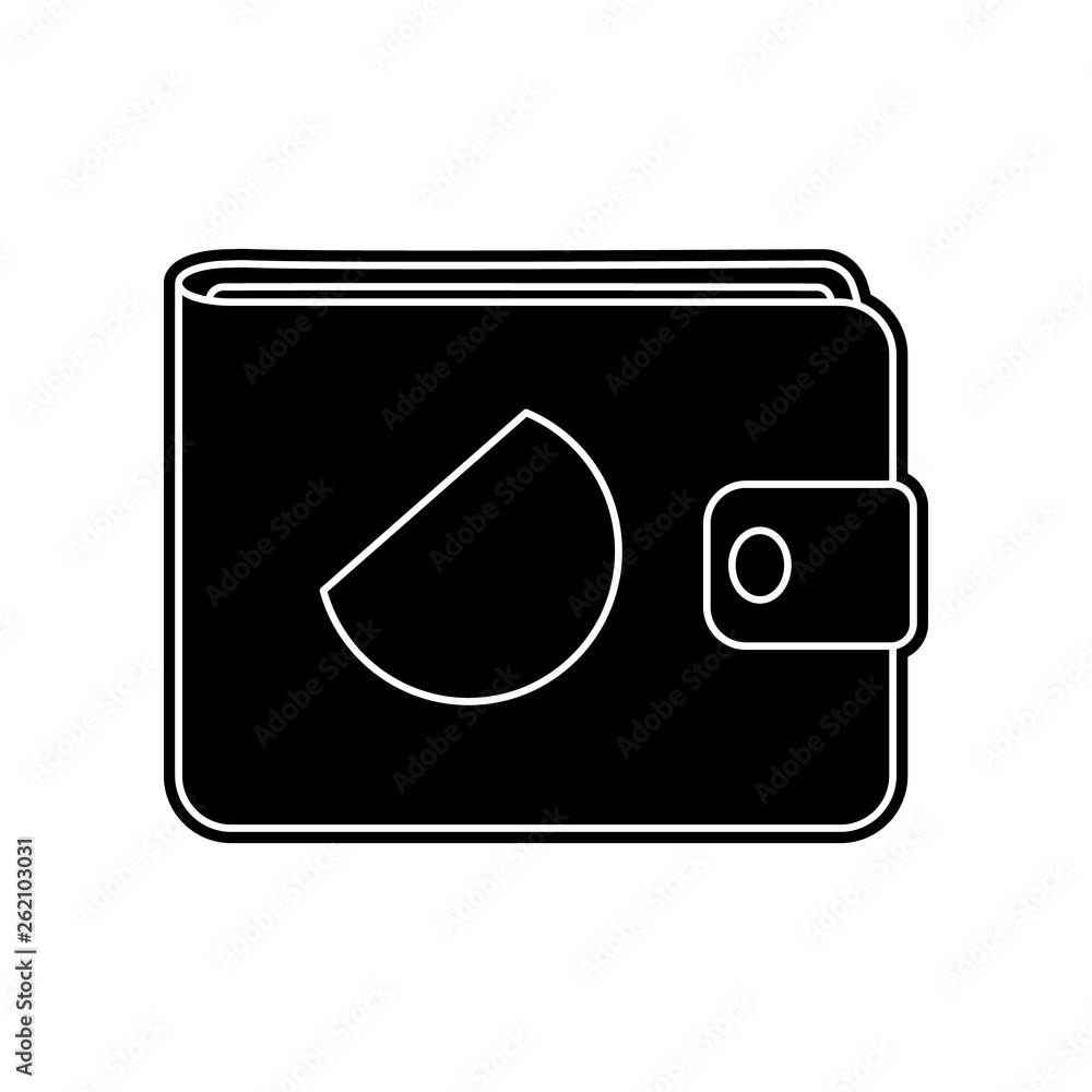 Poster purse icon. element of banking for mobile concept and web apps icon. glyph, flat icon for website de
