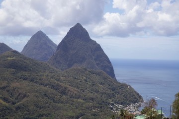 The Pitons of St Lucia