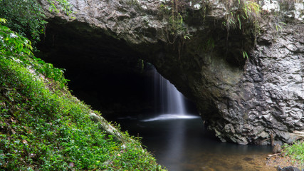 Amazing Natural Bridge hidden in the middle of Springbrook National park, Australia
