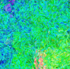 Oil pastel drawing. Abstract color background. Fine art print. Impressionism style abstraction. Modern surrealism painting. Good as wall decor poster. Stock. Surreal design. Handmade texture template.