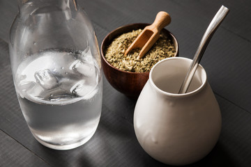 terere, frozen yerba mate drink