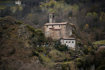 Fototapeta premium Garfagnana chiesa di Sanbuca
