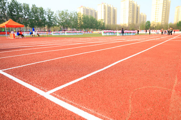 sports ground，A close-up