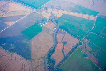 Aerial view of Houston Suburban