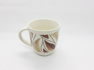 Traditional Antique Ethnic Vintage Retro Porcelain Tea Cup Photo in White Isolated Background as Graphic Resources