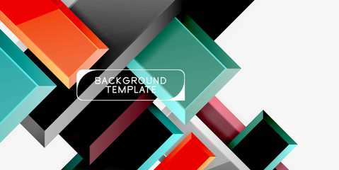 Abstract arrows composition background