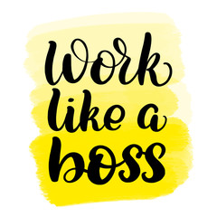 work like a boss