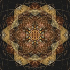 Liquid gold effect oil painting artwork. Creative luxury design. Golden colors pattern background.