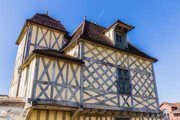 Old building in Nogent-Sur-Seine, France