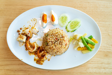 Thai Spicy Shrimp Paste Fried Rice
