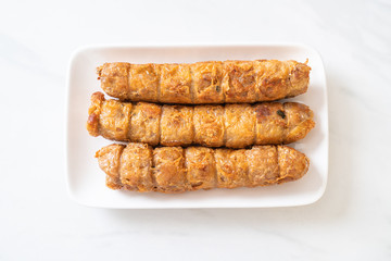 Deep Fried Crab Roll