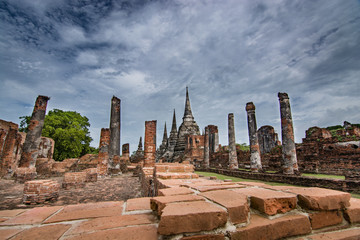 Ayutthaya old temple 