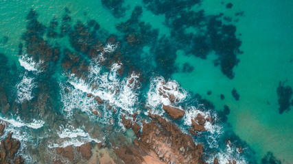Aerial Views of Beaches and Great Ocean Road Victoria, Australia
