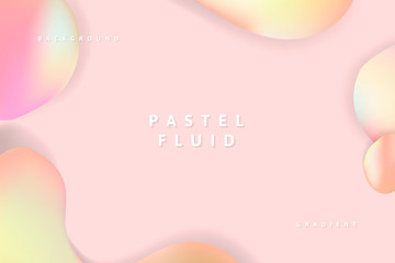 Fluid pastel background
