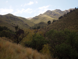 The view at Mogote Bayo natural reserve, Villa de Merlo, San Luis, Argentina