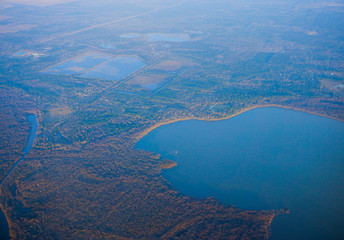 Aerial view of Houston Suburban