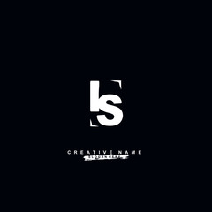 I S IS Initial logo template vector