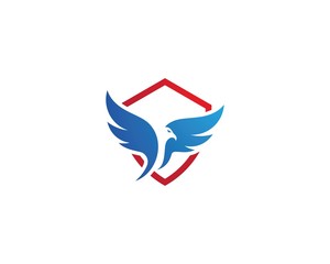 Obraz premium Eagle Bird Logo Template