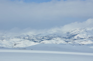 Fototapeta premium Snowy Mountains
