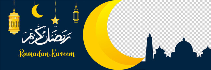 decoration ramadan banner templates