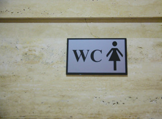 Women WC signs for office