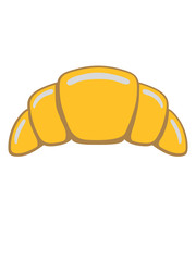 croissant brötchen lecker hunger essen backen französisch bäckerei bäcker frühstück clipart cool design